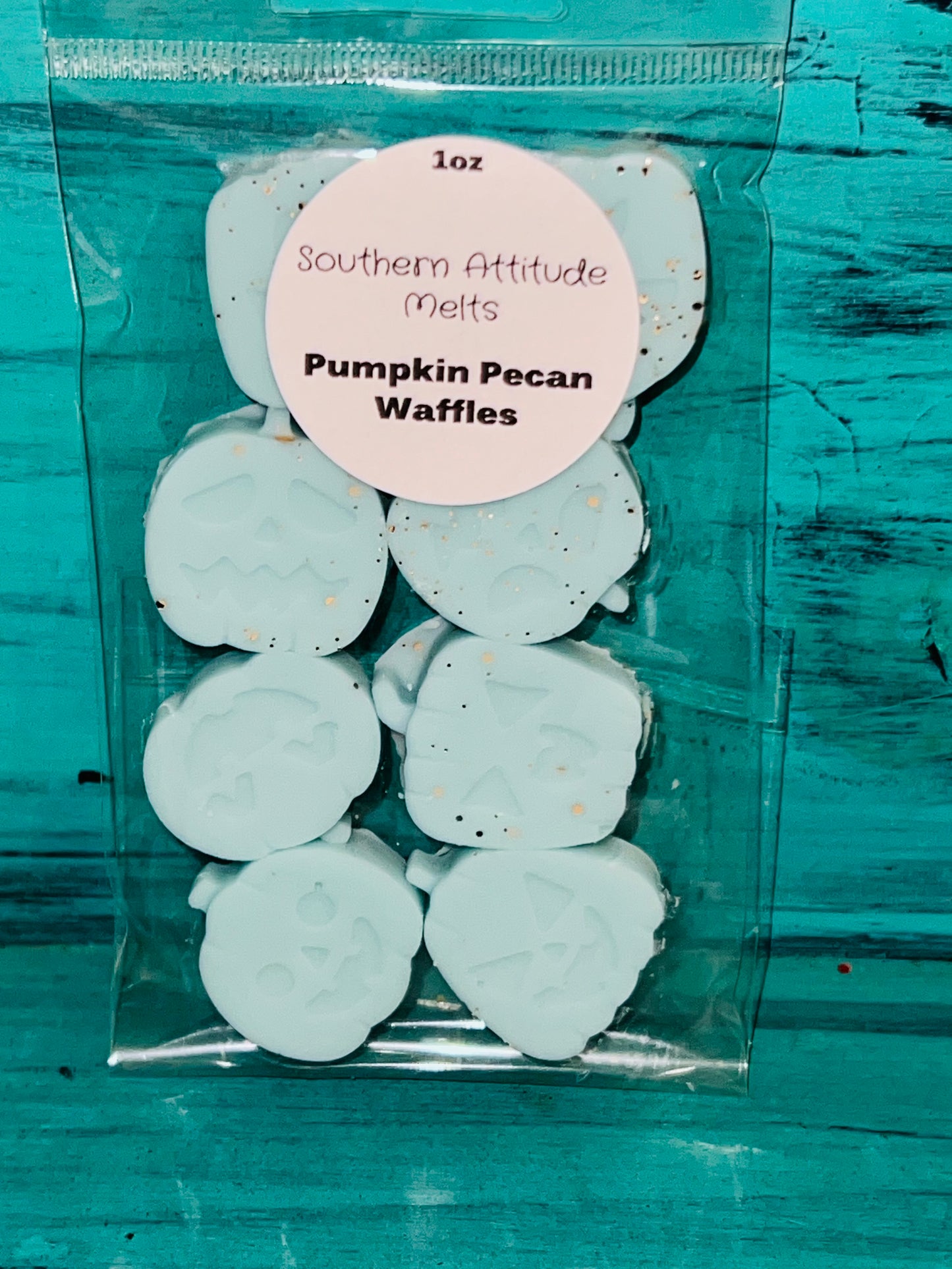 Pumpkin Melts - Pumpkin Pecan Waffles