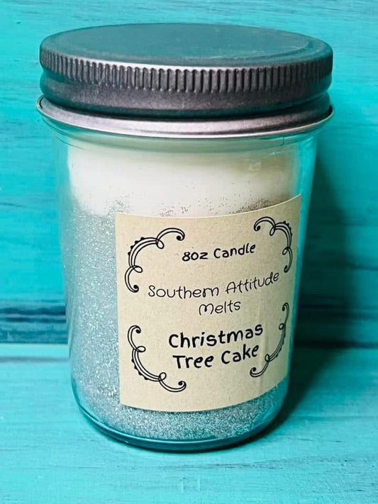 Christmas Tree Cake - 8oz